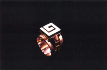 Перстень Меандр,  HighCollection ювелирные украшения